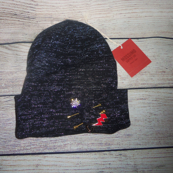 Mossimo Supply Co. Accessories - Beanie with Pin Embellishment - Mossimo